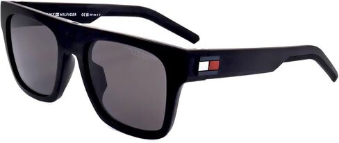 Tommy Hilfiger Polarized Grey Browline Men's Sunglasses TH 1976/S 0003/M9 52 in Kuwait