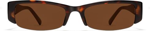 VANLINKER Retro Rectangle Sunglasses for Women 90s Y2K Half Frame Shades Trendy Slim Narrow Fashion Sun Glasses VL9921 in Kuwait