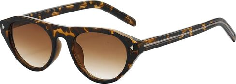 Onrtry Retro Oval Sunglasses for Women Men Small Cat Eye Sun Glasses Vintage Narrow Shades in Saudi Arabia