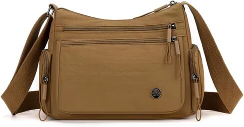 Crossbody Bags for Women Multi-Pocket Nylon Lightweight Ladies Purses Messenger Shoulder Handbags Satchel Travel Bag in Kuwait
