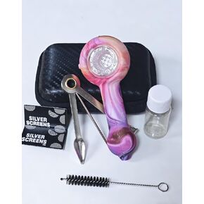 Silicone Jar Set, Simple Accessory Set, Includes Mini Silicone Jar and Tools, Perfect for Collectors (Rainbow) in Kuwait