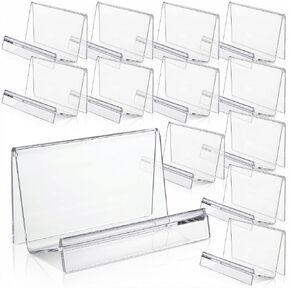 12 Pcs Clear Purse Stand Display Rack - PC Wallet Organizer Holder for Handbags, Clutches, Phones, Jewelry, Cosmetics Store & Home Decor in Saudi Arabia
