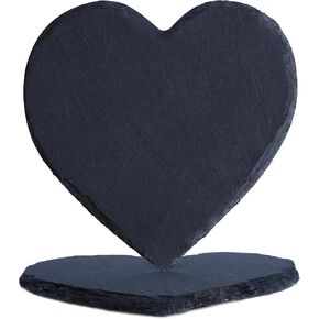 Black Nature Stone Round Coasters Set of 2, Cup Coasters Absorbent Anti-Scratch, Furniture Table Desk Drink Coaster for Office Bar Kitchen Home, Stylish Décor Protects Wood & Glass Surfaces (2 Pack) in Saudi Arabia