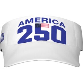 Anniversary 250th Sun Visor America Hat for Men Women, United States 1776 2026 USA Birthday 250th Visor Cap Outdoor in Saudi Arabia