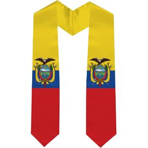 Graduation Stole National Flag, International Student Satin Unisex Graduation Sash Scarf 72 inches in Saudi Arabia
