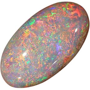 AA Natural Fire Certificate 12.00 Ratti Opal Stone + Oval Quality White Australian Astrological Loose Opal, Loose Gemstone, Opal, Loose Gemstone, , in Saudi Arabia