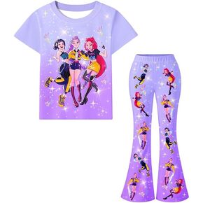 Kids Girls Novetly Dresses Gown Casual Dress 4-10Years in Saudi Arabia