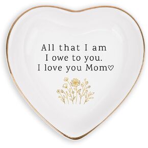Mother of the Bride Gifts, Mom Gifts from Bride Wedding Favor, Bridal Shower Gift, Gifts for Mom, Mom Present, 4"x4" Jewelry Dish Trinket Tray in Saudi Arabia