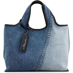 3.1 Phillip Lim Women's Denim Mini Market Tote in Saudi Arabia