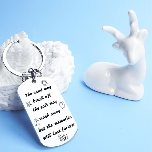 Beach Gifts for Women, Beach Lover Gift Keychain, Beachy Themed Gifts, Jewelry Beach Keyring, Beach Keychain Beachy Stuff, Teen Girl Ocean Decor, Summer Accessories in Saudi Arabia