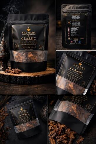 Oud Bakhoor Classic 100g – Sudanese Authentic Incense, By | Nile Aroma | Authentic Sudanese Bakhoor • Long Lasting Aroma • For Bakhoor Burners • Traditional Home Fragrance • Made in Sudan in Kuwait