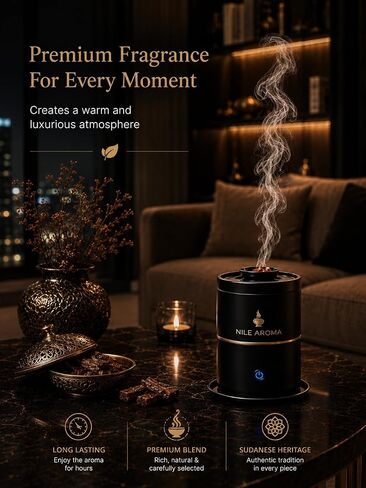 Oud Bakhoor Classic 100g – Sudanese Authentic Incense, By | Nile Aroma | Authentic Sudanese Bakhoor • Long Lasting Aroma • For Bakhoor Burners • Traditional Home Fragrance • Made in Sudan in Kuwait