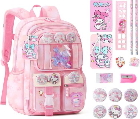 Cute Backpacks for Girls, Cute Backpack for School, Cute School Backpack for Kids Ages 6-12 in Saudi Arabia