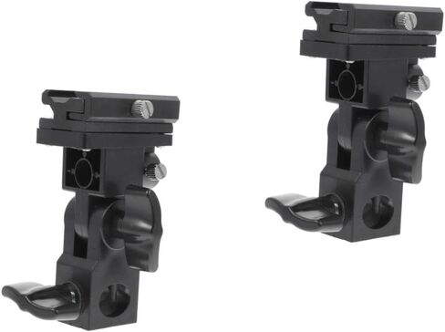 Flash Light Bracket with Adjustable Angle Compatible with Reflective Umbrellas Stable Design for Type Flash Lamp Holder for Enhanced Safety in Saudi Arabia