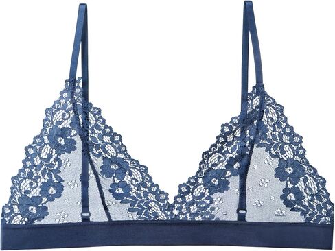 Women Lace Bralettes Plunge No Padding Bra in Kuwait