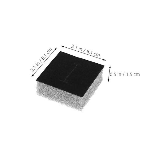 OUNONA 20 Pcs Jewelry Box Inserts Soft Sponge Cushion Padding for Ring Organizer Display Cases 3.18X3.18X0.59In Velvet Liner for Jewelry Storage and Travel in Kuwait