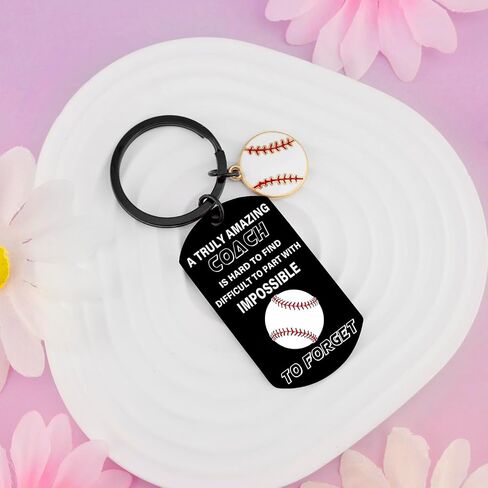 Baseball Gifts for Coaches Baseball Coach Gifts Coach Keychain Thank You Gift for Coaches Appreciation Gift for Women Men Coworker in Saudi Arabia