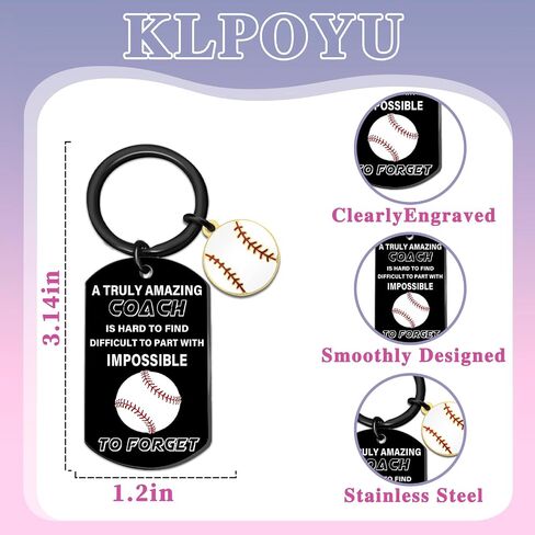 Baseball Gifts for Coaches Baseball Coach Gifts Coach Keychain Thank You Gift for Coaches Appreciation Gift for Women Men Coworker in Saudi Arabia