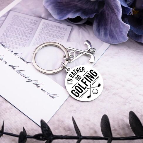 Golf Gifts for Men Golf Keychain Cool Gifts Ideas for Golfer Best Birthday Fathers Day Gift for Dad Husband Uncle Brother Funny Golfing Gifts for Golfers in Saudi Arabia
