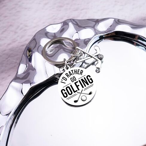 Golf Gifts for Men Golf Keychain Cool Gifts Ideas for Golfer Best Birthday Fathers Day Gift for Dad Husband Uncle Brother Funny Golfing Gifts for Golfers in Saudi Arabia