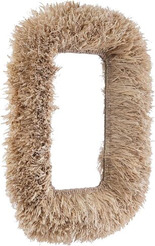 Tov Furniture Palm Natural Sisal Rectangular Wall Mirror in Saudi Arabia