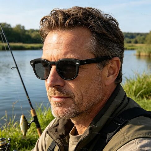 Johnny Depp Round Sunglasses for Men Women Small Circle Thick Frame Sun Glasses Vintage Black Shades UV 400 in Kuwait