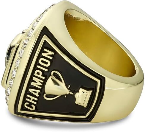 Express Medals 2026 Champion Baseball Softball Trophy Ring in Sizes 6 to 11 with Award Display Stand Trophies Rings Trophies Team champions tournament medals medal in Kuwait
