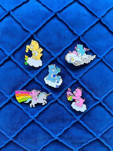 What's Your Passion Jewelry Care Bears Love-A-Lot Bear Pride Pin, Officially Licensed in Saudi Arabia