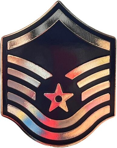 Trade Winds US Air Force Master Sergeant Motorcycle Hat Cap Lapel Pin MS-768 in Saudi Arabia