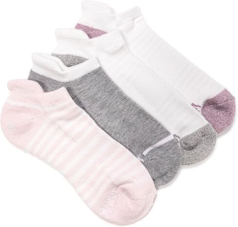 MUK LUKS Women's 4Pack Dream Step Sporty Low Cut Ankle Sock in Kuwait