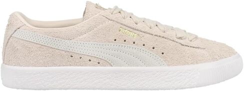 PUMA Mens Suede Vintage Lace Up Sneakers Shoes Casual - Off White in Saudi Arabia