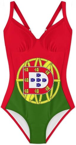 Adugen Origei Women's Bikini Sealand,Principality of Flag Vacation One-Piece Beach Swimsuit Bathing Suit in Saudi Arabia