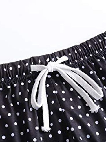 Women Short Sleeve Pajama Sets Summer Cute Shorts Pjs 2 Piece Soft Sleepwear Casual Loungewear Set for Ladies in Kuwait