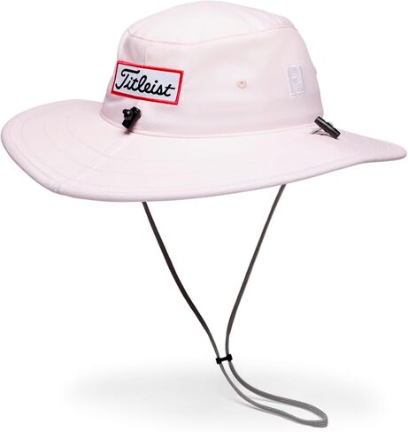 Titleist Men's Tour Aussie Golf Hat, Pale Pink/White in Kuwait
