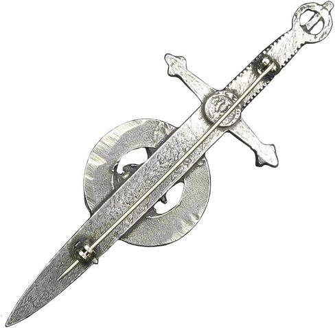 Martin (O'Martain) Irish Family Crest Kilt Pin - Made in Scotland in Saudi Arabia