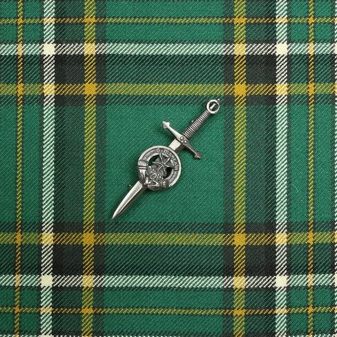 Martin (O'Martain) Irish Family Crest Kilt Pin - Made in Scotland in Saudi Arabia