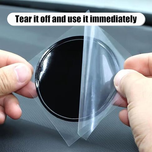 Car Dashboard Non Slip Mat, 5PCS Anti Slide Vehicle Dash Pad for Radar Detector Cell Phone, Multifunctional Auto Interior Gripping Mat Accessories, Universal for Truck (5.43 x 3.07 inches) in Kuwait