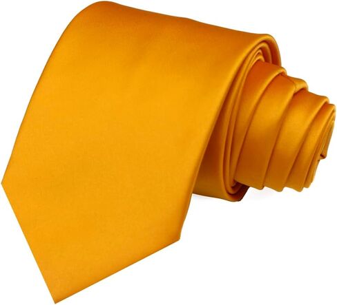 Men's Black Tie – Classic Solid Color Necktie for Men, 3.15" (8cm) Width – Formal, Wedding, Business in Kuwait