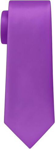Men's Black Tie – Classic Solid Color Necktie for Men, 3.15" (8cm) Width – Formal, Wedding, Business in Kuwait