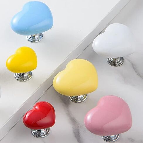 Crystal Knob,Draw Knobs, 15 Packs Wardrobe Handle Door Handle Cute Ceramic Handles for Furniture Children Room Cabinet Handles Drawer Pulls Cupboard Door Pull in Saudi Arabia