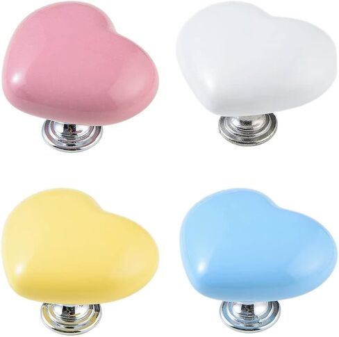 Crystal Knob,Draw Knobs, 15 Packs Wardrobe Handle Door Handle Cute Ceramic Handles for Furniture Children Room Cabinet Handles Drawer Pulls Cupboard Door Pull in Saudi Arabia