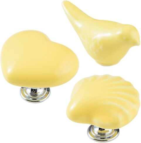 Crystal Knob,Draw Knobs, 15 Packs Wardrobe Handle Door Handle Cute Ceramic Handles for Furniture Children Room Cabinet Handles Drawer Pulls Cupboard Door Pull in Saudi Arabia
