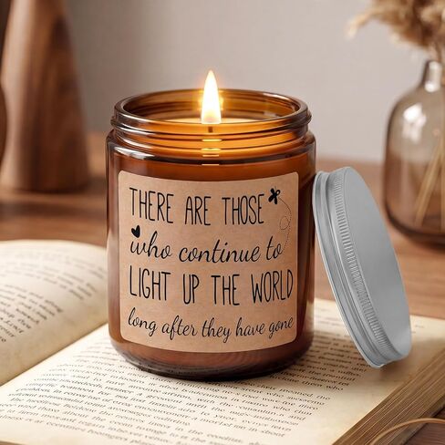 MULCHUM Lavender Scented Candle, Thinking of You Hug Gift for Friends, Relaxing Natural Soy Wax Jar Candle for Women Girlfriend Mom Sisters Stress Relief, 7oz 45 Hours Long Lasting Burn in Saudi Arabia