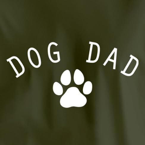 Mens Dog Dad Shirts Funny Dog Lover T-Shirt Fathers Day Tee Tops in Saudi Arabia
