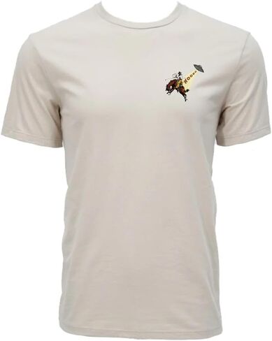 HOOEY Men's Space Rustler Space Cowboy Graphic T-Shirt Off White in Kuwait