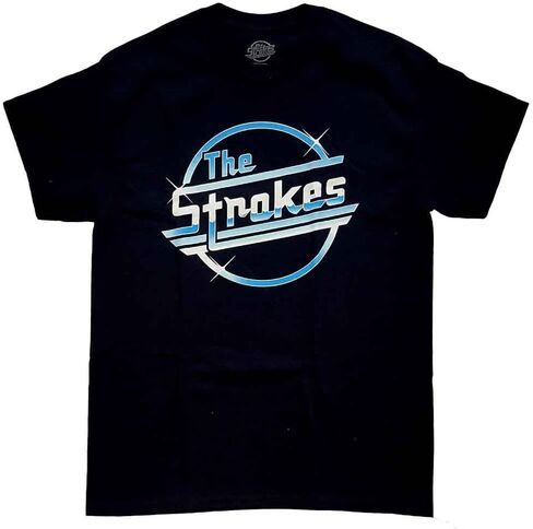 Rock Off officially licensed products Men's Strokes OG Magna Slim Fit T-Shirt Black in Kuwait