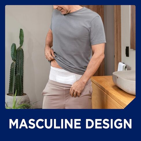 Tena Men Protective Underwear for Men, Maximum Absorbency, Better Fit, Adult Diaper, Small/Medium, 10 Count in Kuwait