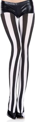 Music Legs Women's Vertical Stripe Pantyhose in Saudi Arabia