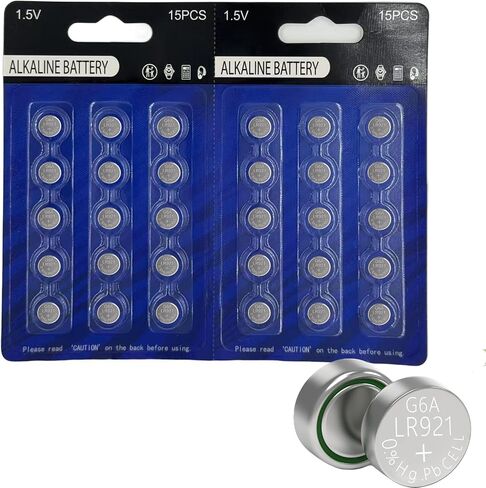 youchen AG6 LR920 Alkaline Button Battery 30 Pack 371 370 SR920SW LR921 1.5V Cell Watch Batteries in Saudi Arabia
