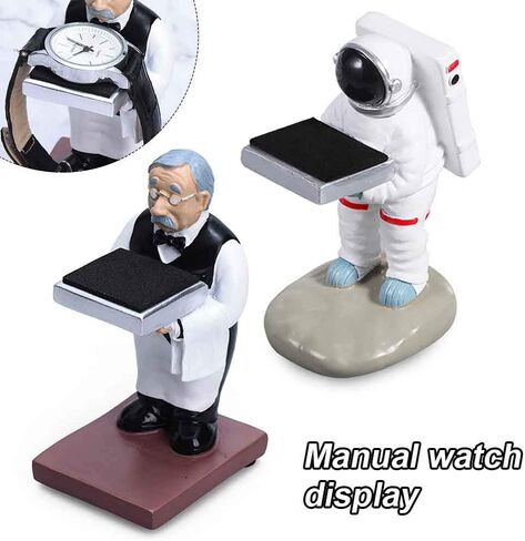 Watch Display Stand Astronaut Watch Holder Resin Figurine Model Watches Storage Rack Eyeglass Holder for Jewelry Watches Bracelet Necklace Home Office Decoration (COLOR:Astronaut) in Kuwait